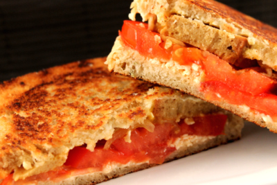 Post image for Rosemary Bread Recipe + A Grilled Seitan and Daiya Cheese Sandwich