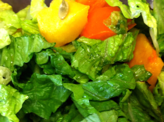 Post image for Butternut Squash Breakfast Salad