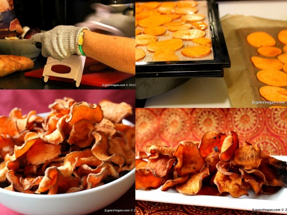 Post image for Marmite Sweet Potato Chips (Baked or High Raw)