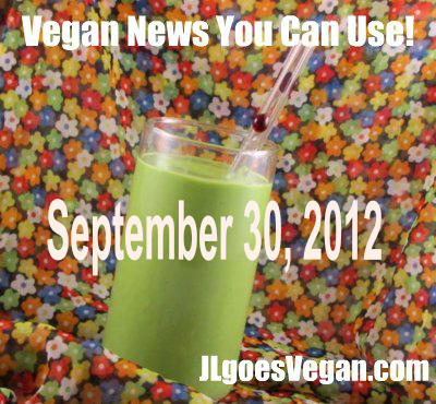 Post image for A cooking demo, a giveaway winner + Vegan News You Can Use (9/30/12)