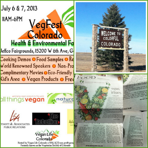 Post image for What a Welcome to Colorful Colorado! MeetUps, VegFest Colorado, and Local Press!